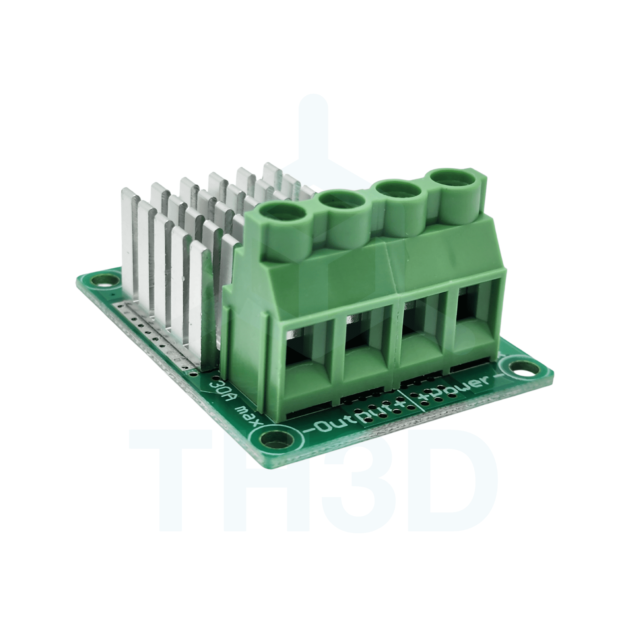 40A MOSFET Power Module For 3D Printer Heated Bed – DC 12-24V, High Current Load Board (CR-10, Ender 3)