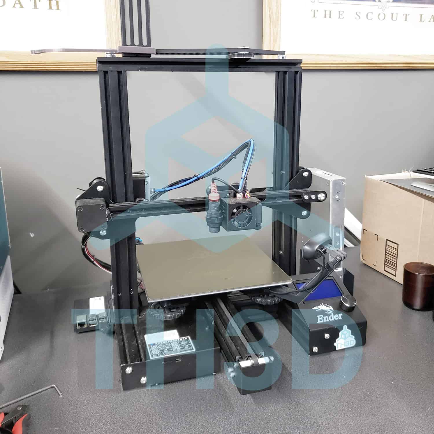 3d принтер кривой стол