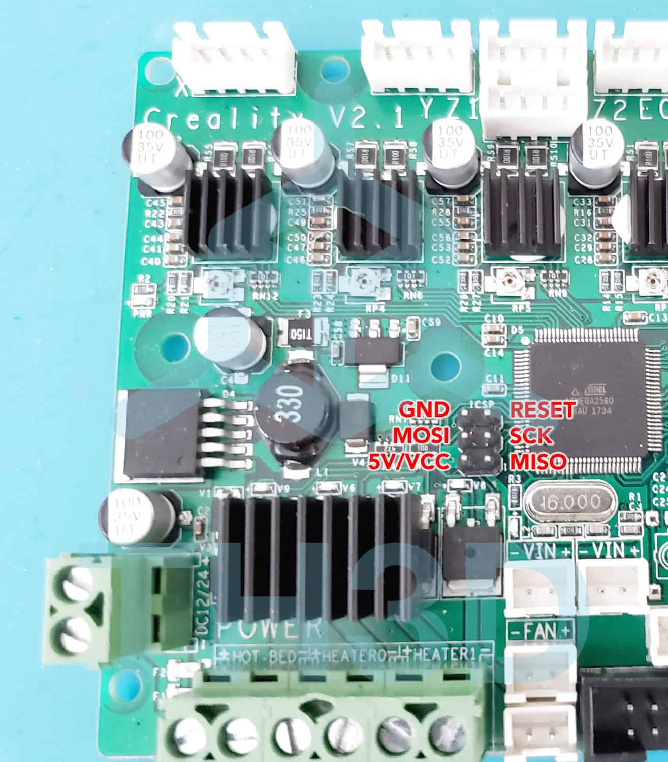 Arduino Mega 2560 As Isp Programmer Pcb Circuits Images