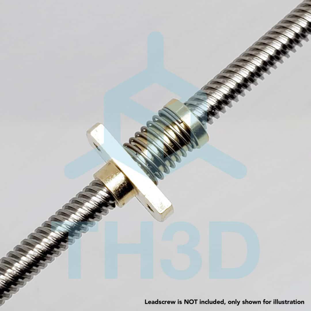 Upgraded Leadscrew Nut for Creality/Sovol Printers AntiBacklash Nut