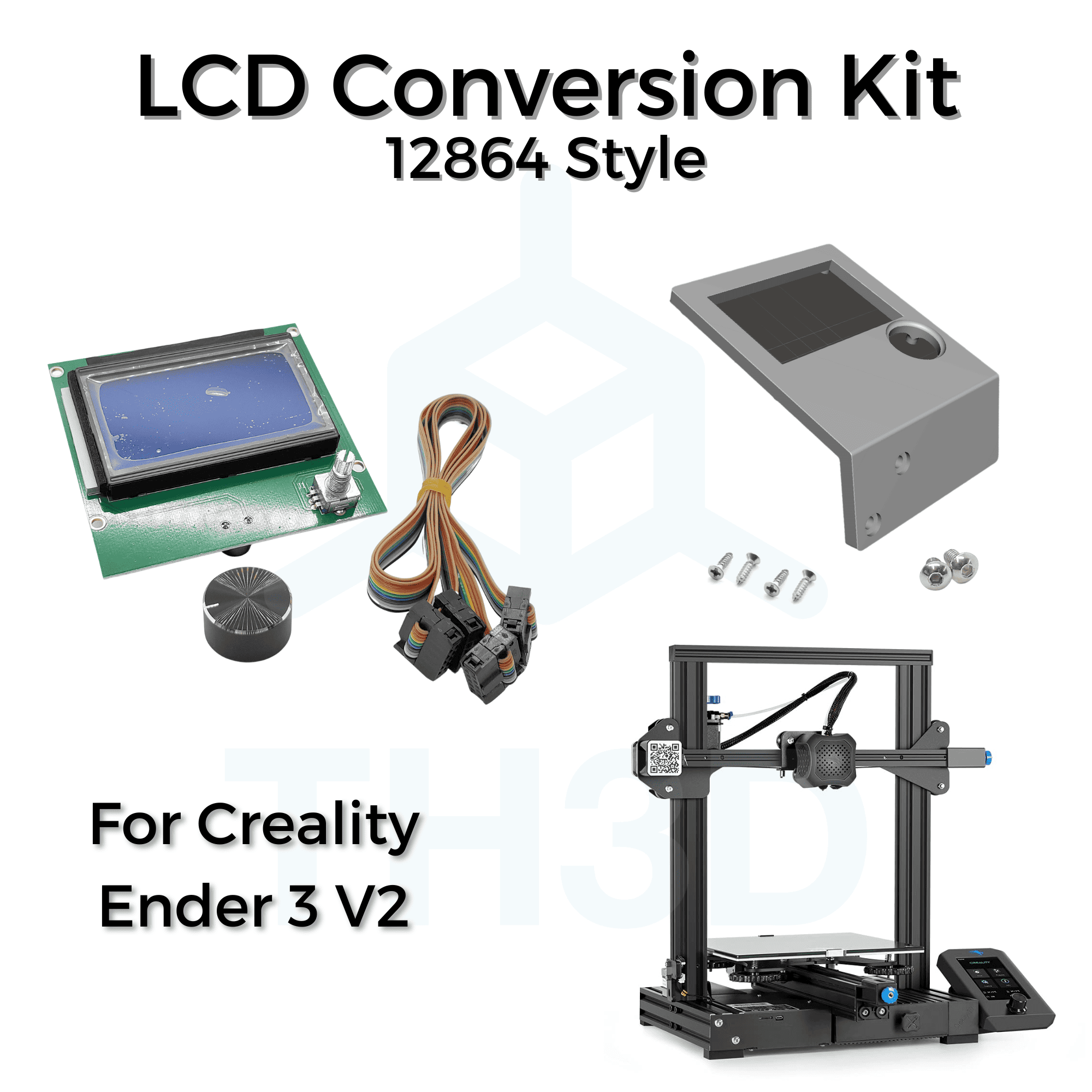 Creality Ender-3 V2 24-bit Colorful Intelligent Screen Kit