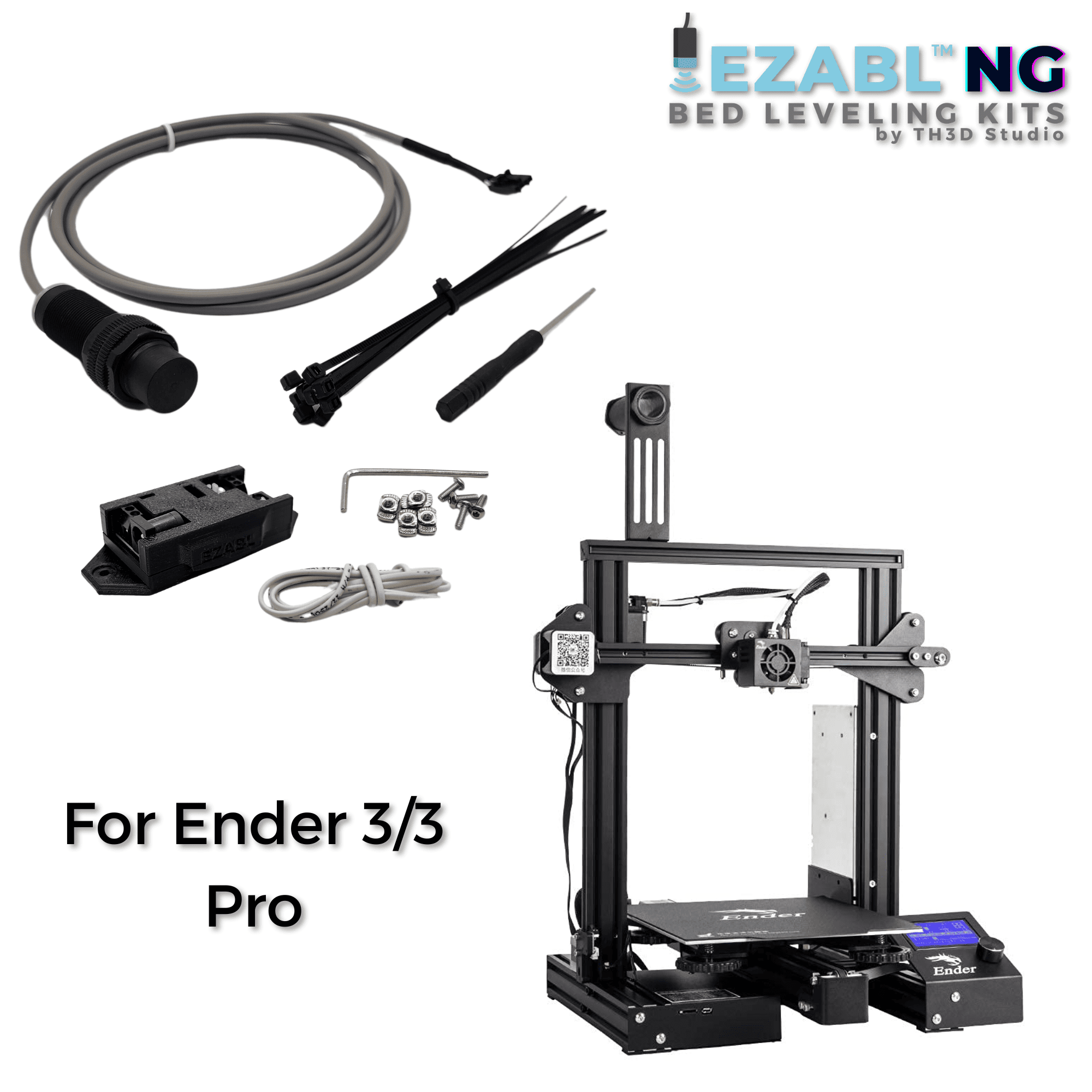 EZABL™ NG Bed Leveling Kit for Creality Ender 3/3 Pro - TH3D Studio LLC