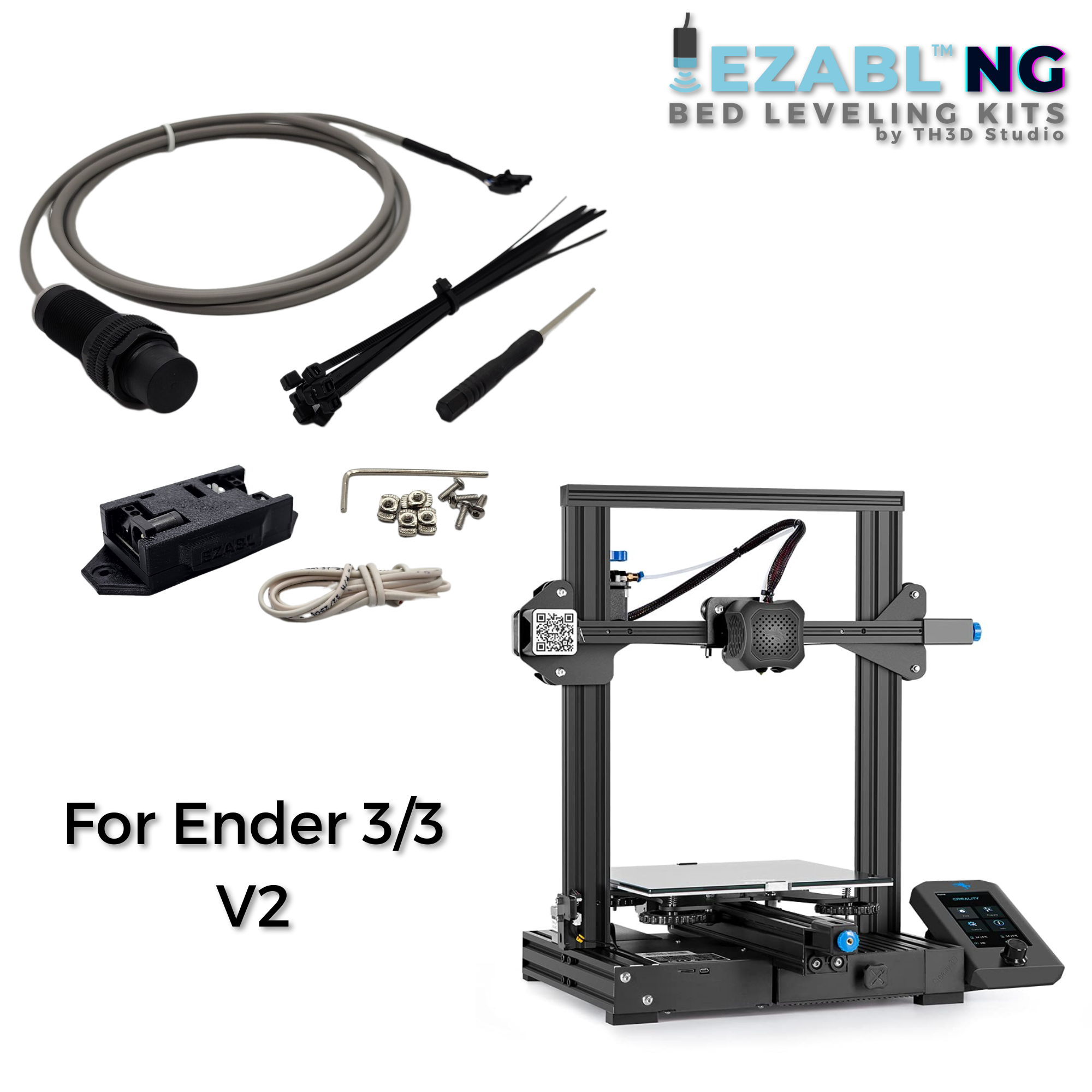 EZABL™ NG Bed Leveling Kit for Creality Ender 3 V2 - TH3D Studio LLC