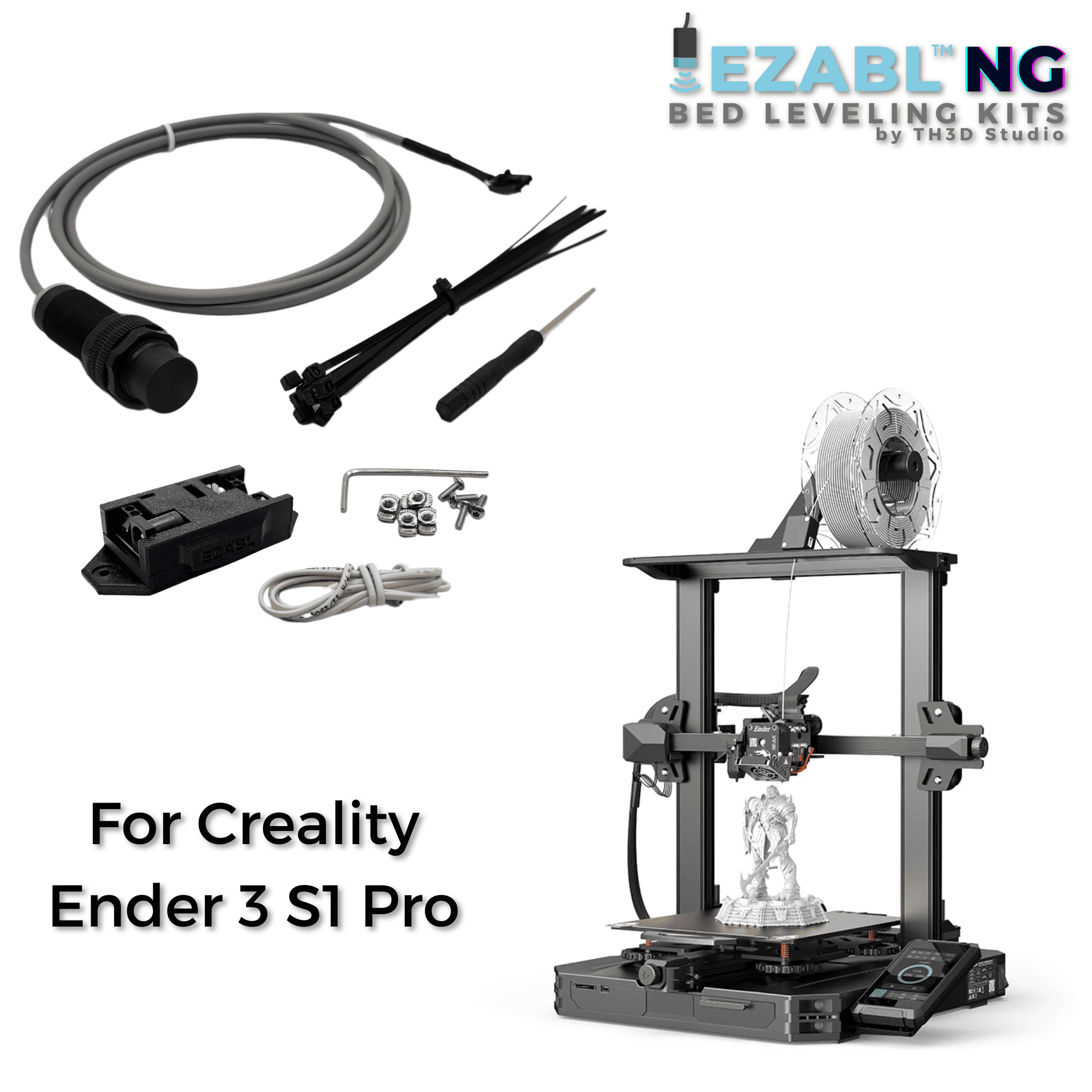 EZABL™ NG Bed Leveling Kit for Creality Ender 3 S1 Pro - TH3D Studio LLC