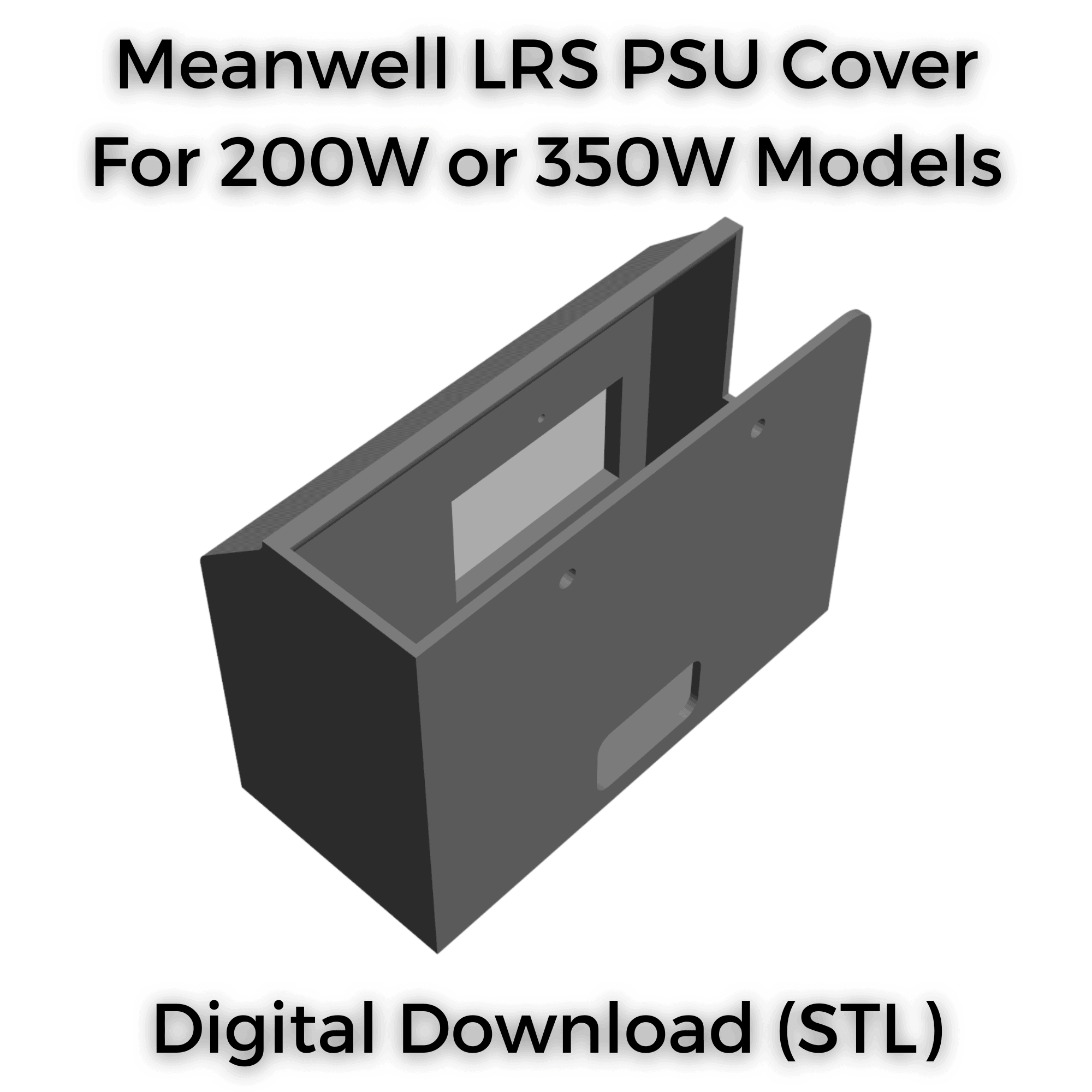 24V 350W PSU Replacement/Upgrade - Genuine MeanWell - TH3D Studio LLC