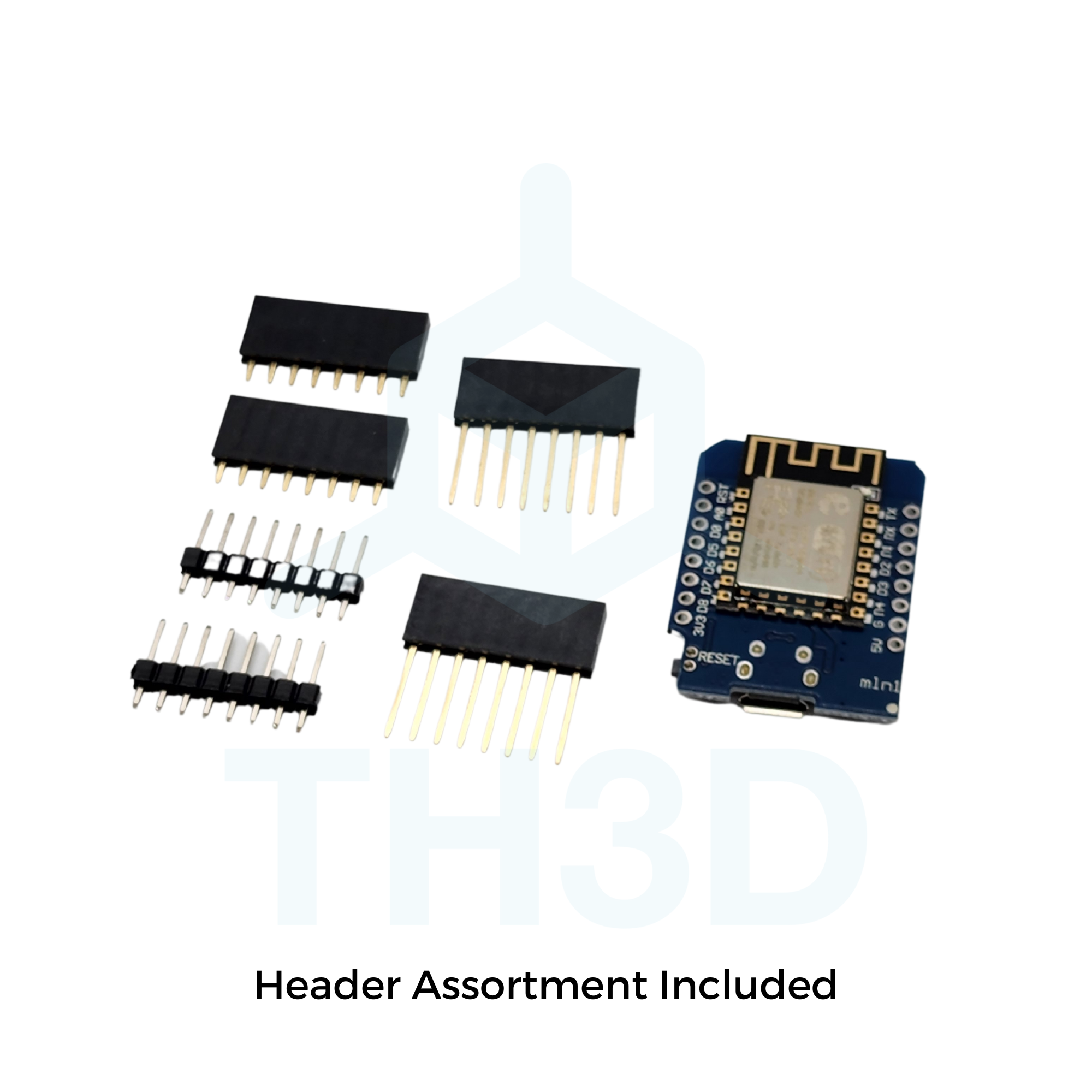 WeMos® D1 mini v3 ESP8266 4MB FLASH w/ USB TTL Driver