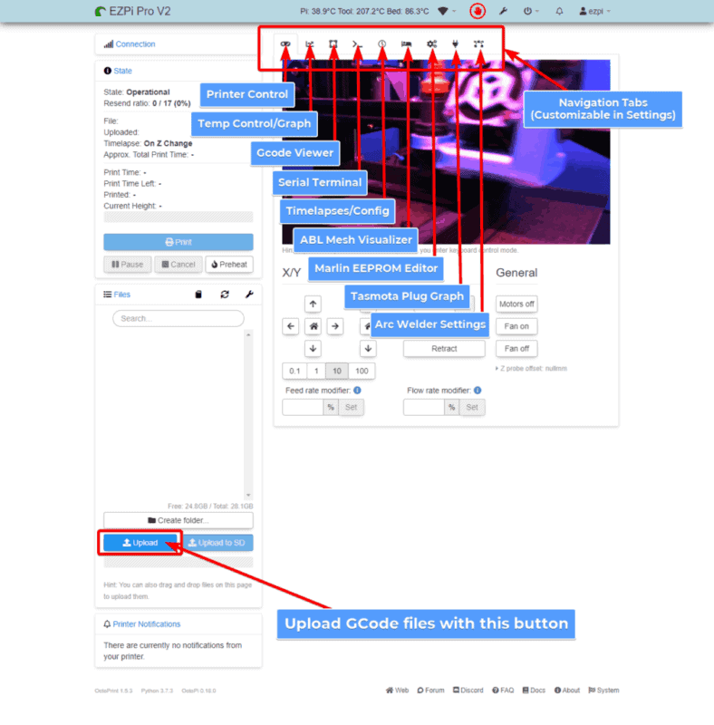 Communication error at the start of a new 3D-print - Get Help - OctoPrint Community Forum