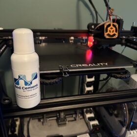 TH3D Bed Cement - 3D Printer Bed Adhesive - Holds Strong, Releases Easy - 100ML Bottle