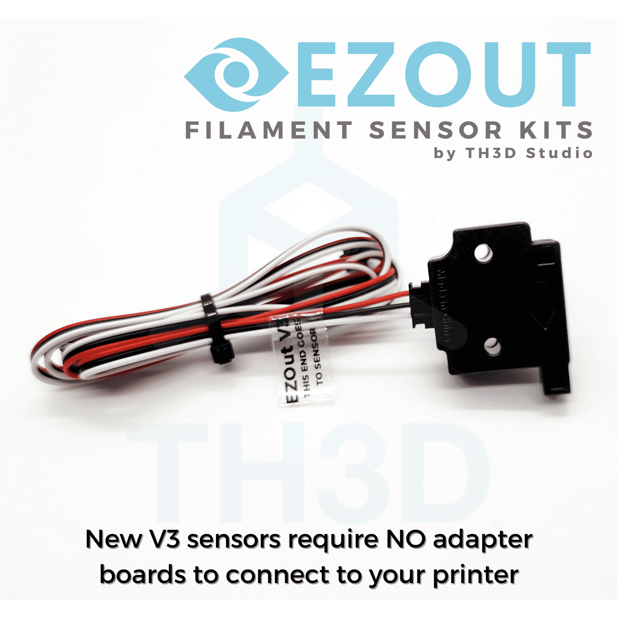 EZOut V3 Filament Sensor - Works with SKR, MKS, Creality, Sovol