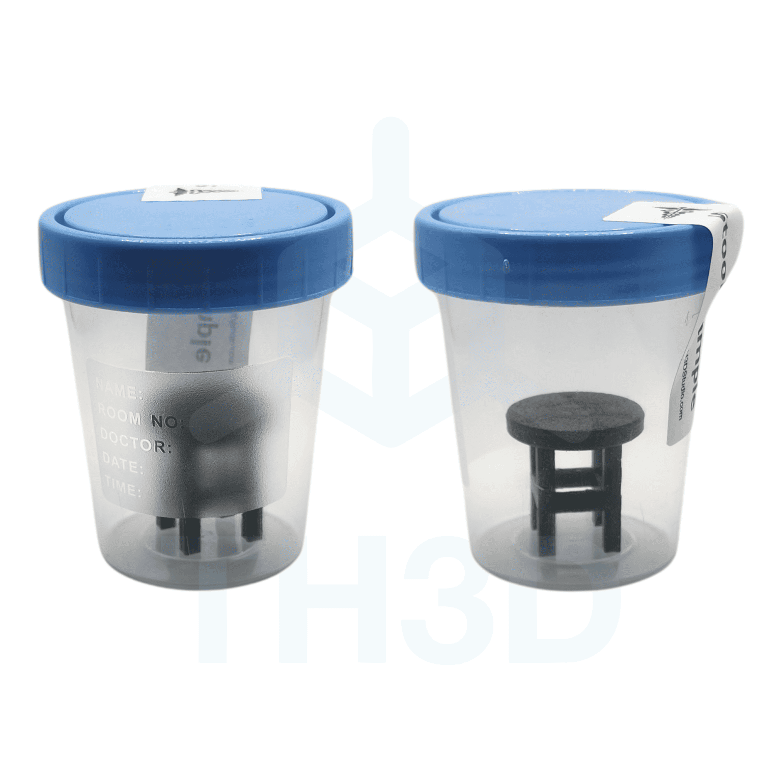 TH3D Stool Sample Poopular Dad Joke Stool in Sample Jar TH3D