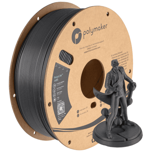 Polymaker PolyLite™ Dark Grey ABS - 1KG 1.75mm