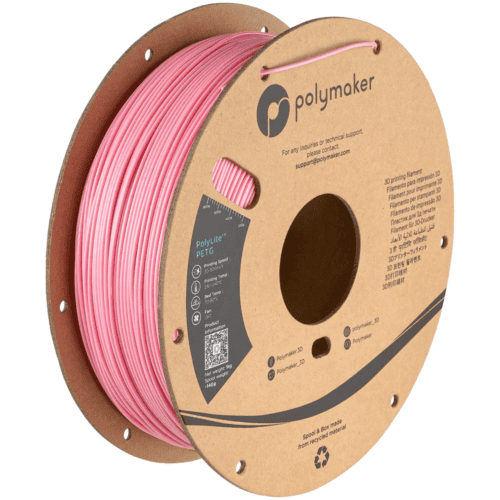 Polymaker PolyLite PETG - Pink - 1kg 1.75mm