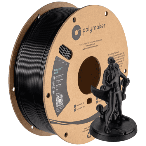 Polymaker PolyLite™- Black ABS - 1KG 1.75mm
