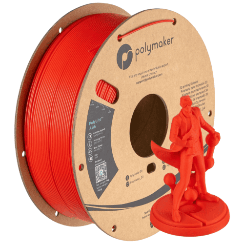 Polymaker PolyLite™ Red ABS - 1KG 1.75mm