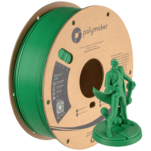 Polymaker PolyLite™ Green ABS - 1KG 1.75mm