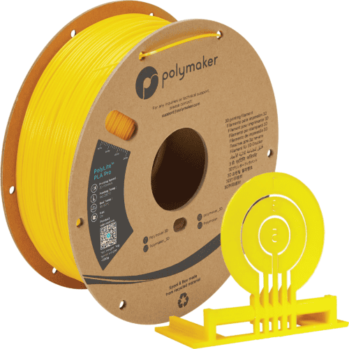 Polymaker PolyLite PLA Pro - Yellow - 1kg 1.75mm