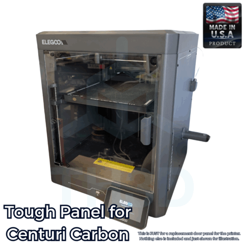 Elegoo Centuri Carbon - Glass Door Replacement - Clear and Durable Acrylic Door
