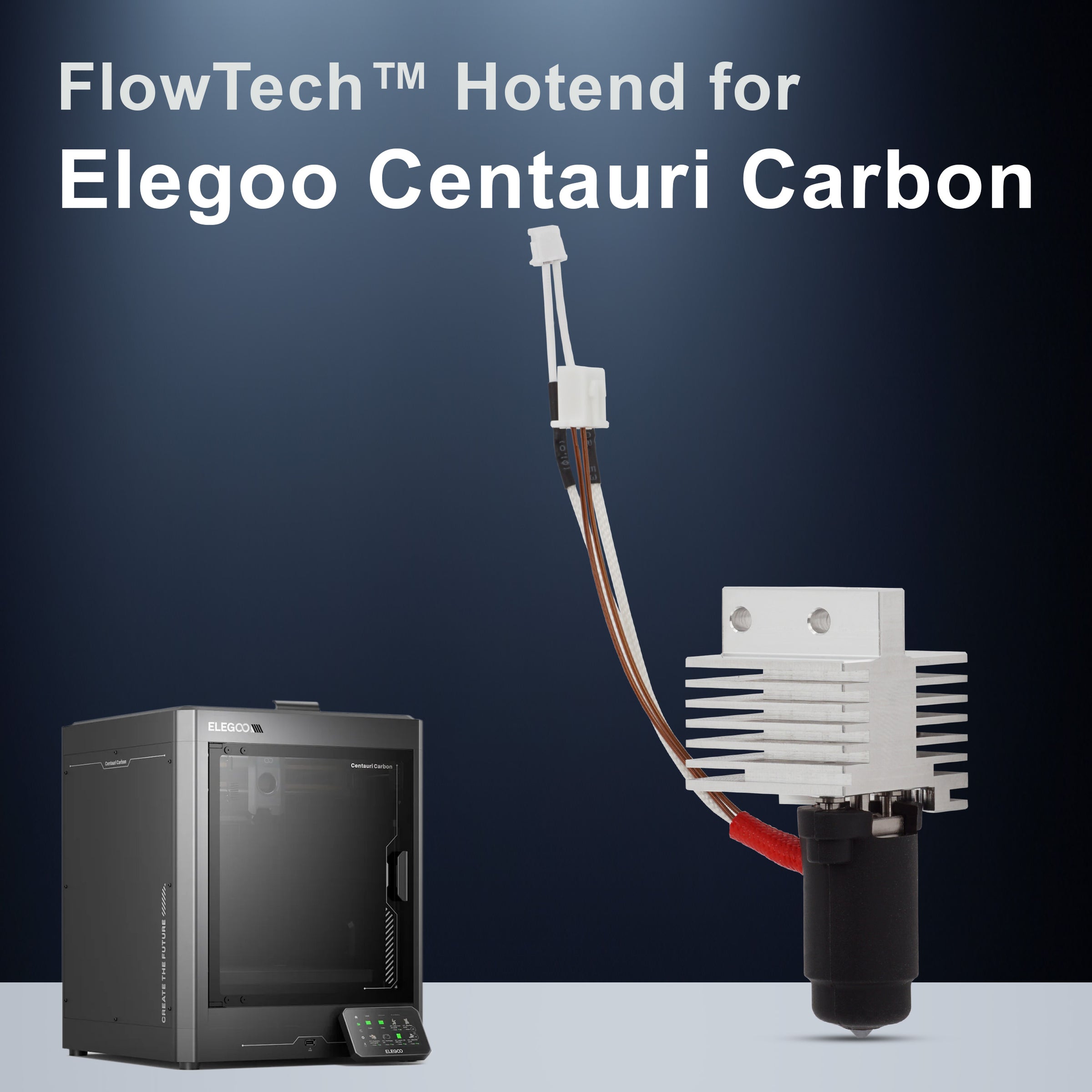 FlowTech™ CHT Hotend for Elegoo Centauri Carbon