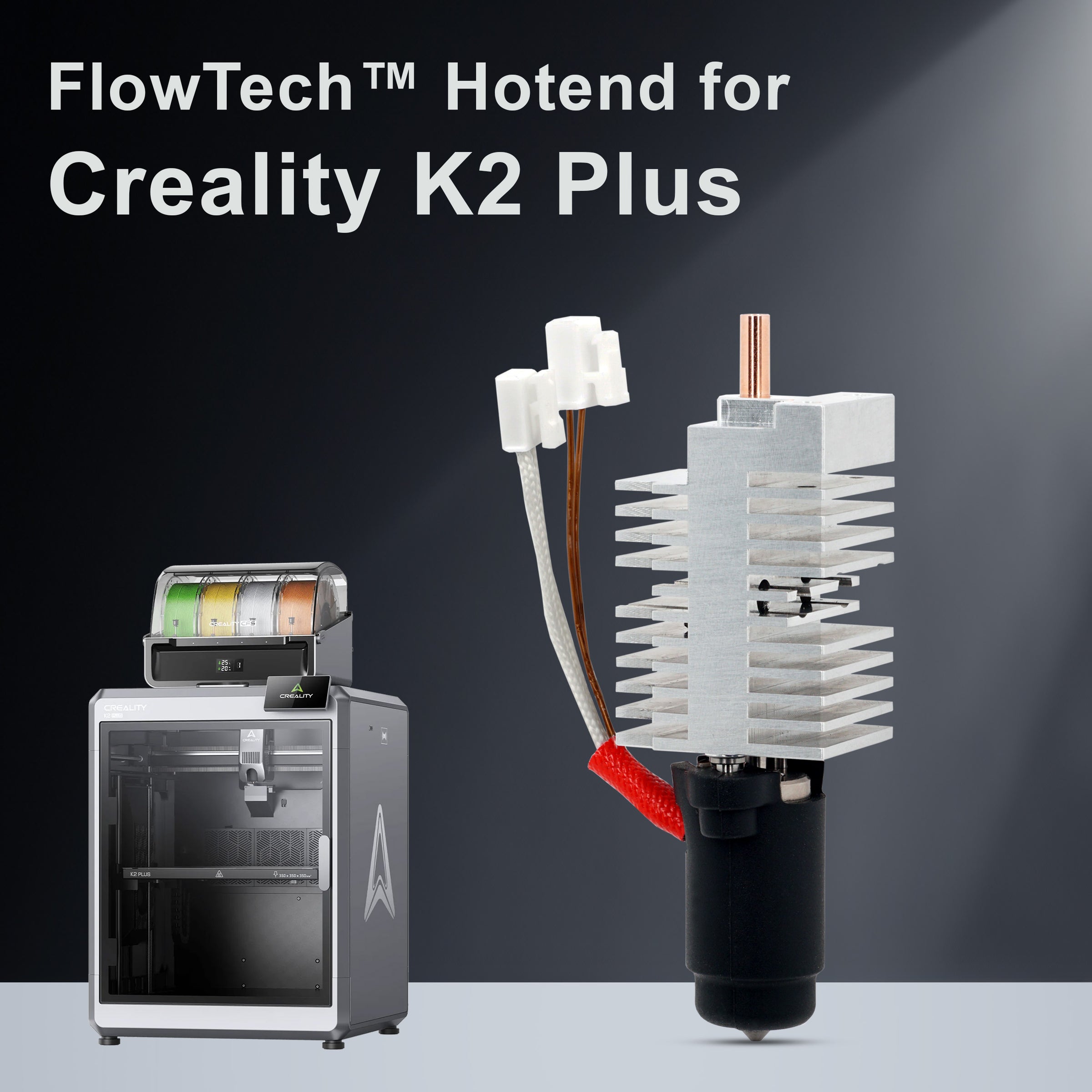 FlowTech™ CHT Hotend for Creality K2 / K2 Plus
