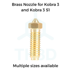 Brass Nozzles for Anycubic Kobra 3/Kobra S1